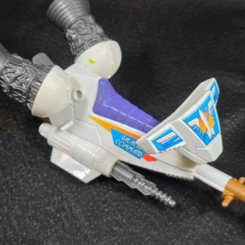 Vintage 1990s Toy Story Buzz Lightyear Galactic Command Star Cruiser Space Ship